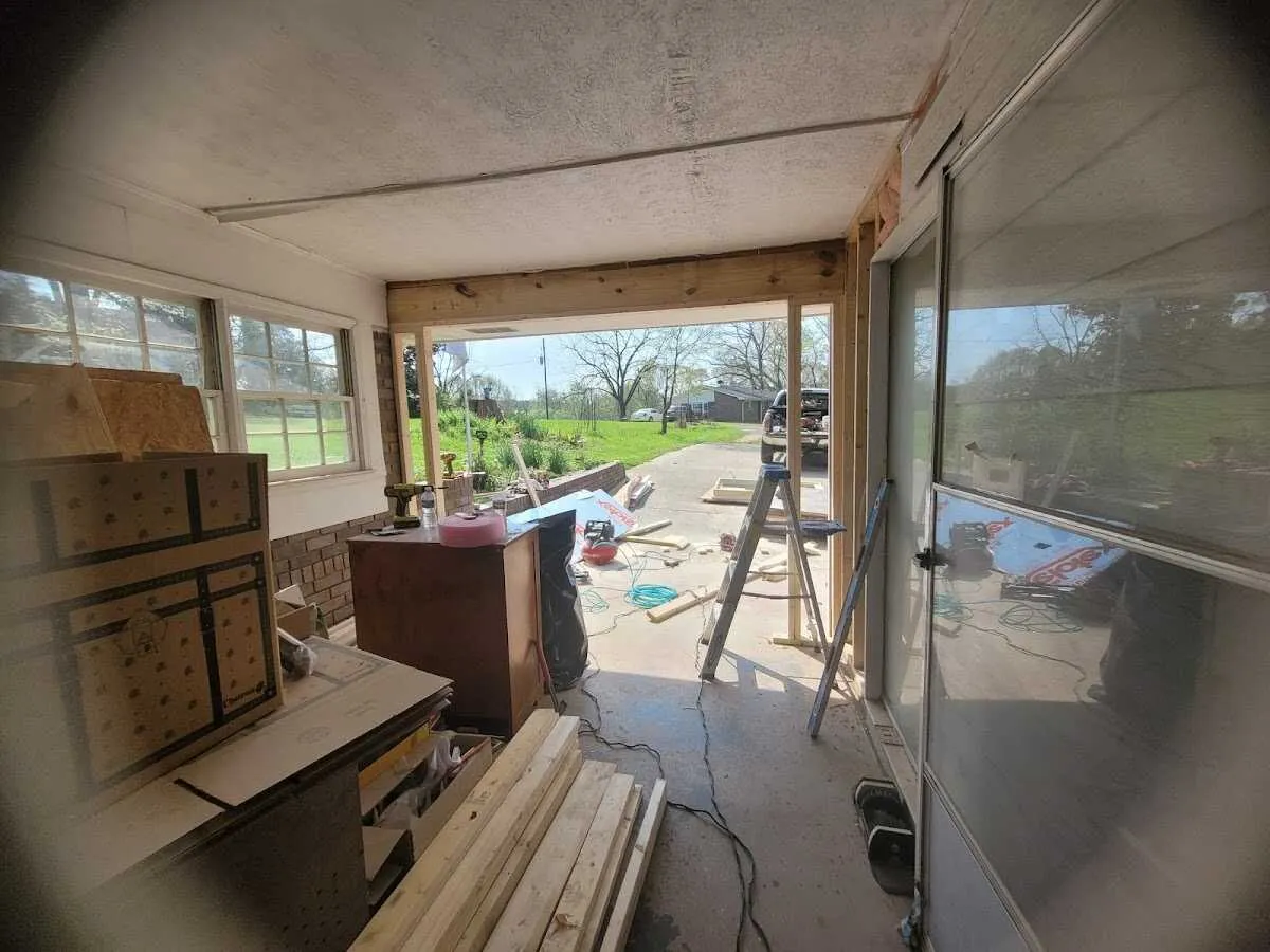 Air movers and dehumidifier for Water Mitigation Services in Hugo